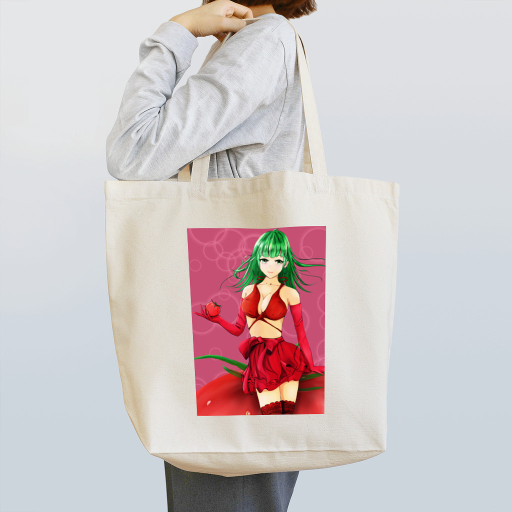 chicodeza by suzuriのトマトの妖精 Tote Bag