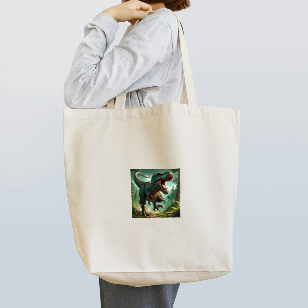 dinosaur_brothersのりあるティラノ② Tote Bag