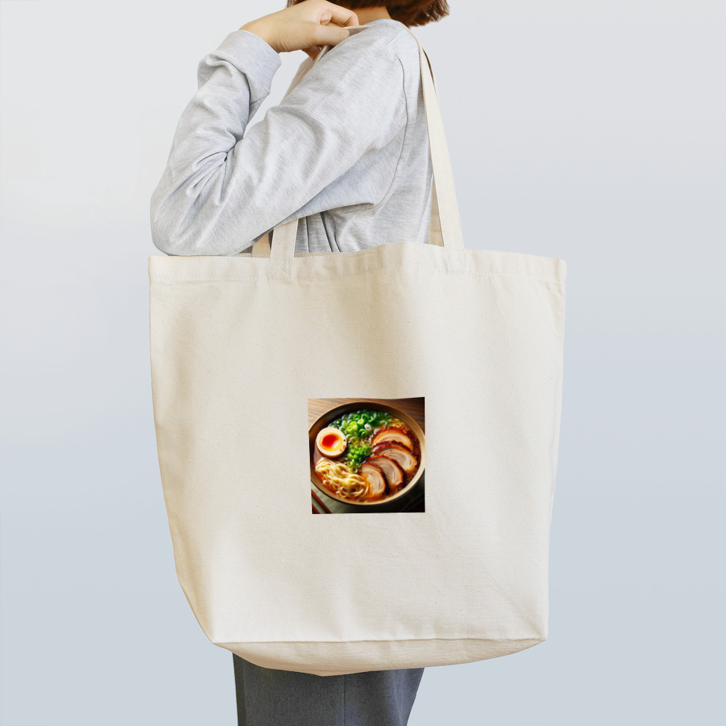 ザキ山の集え。ラーメン好きによるラーメングッズ Tote Bag