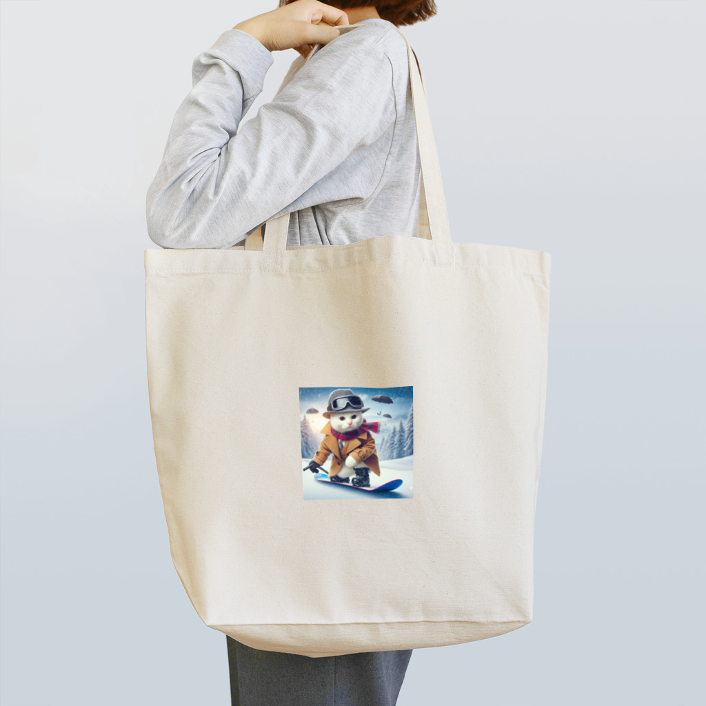 Niina24の白猫探偵の冬休み Tote Bag