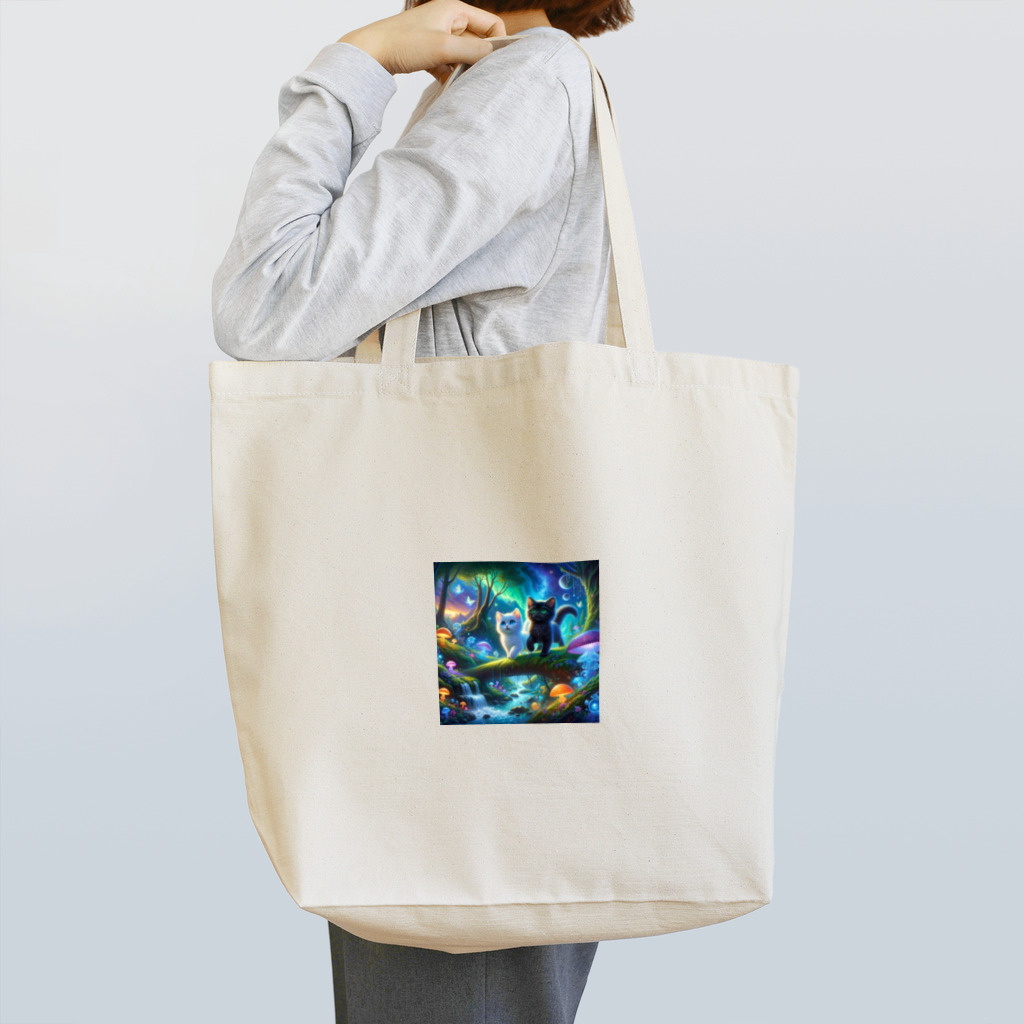 katohkouchiの魔法の探索：好奇心の旅 Tote Bag