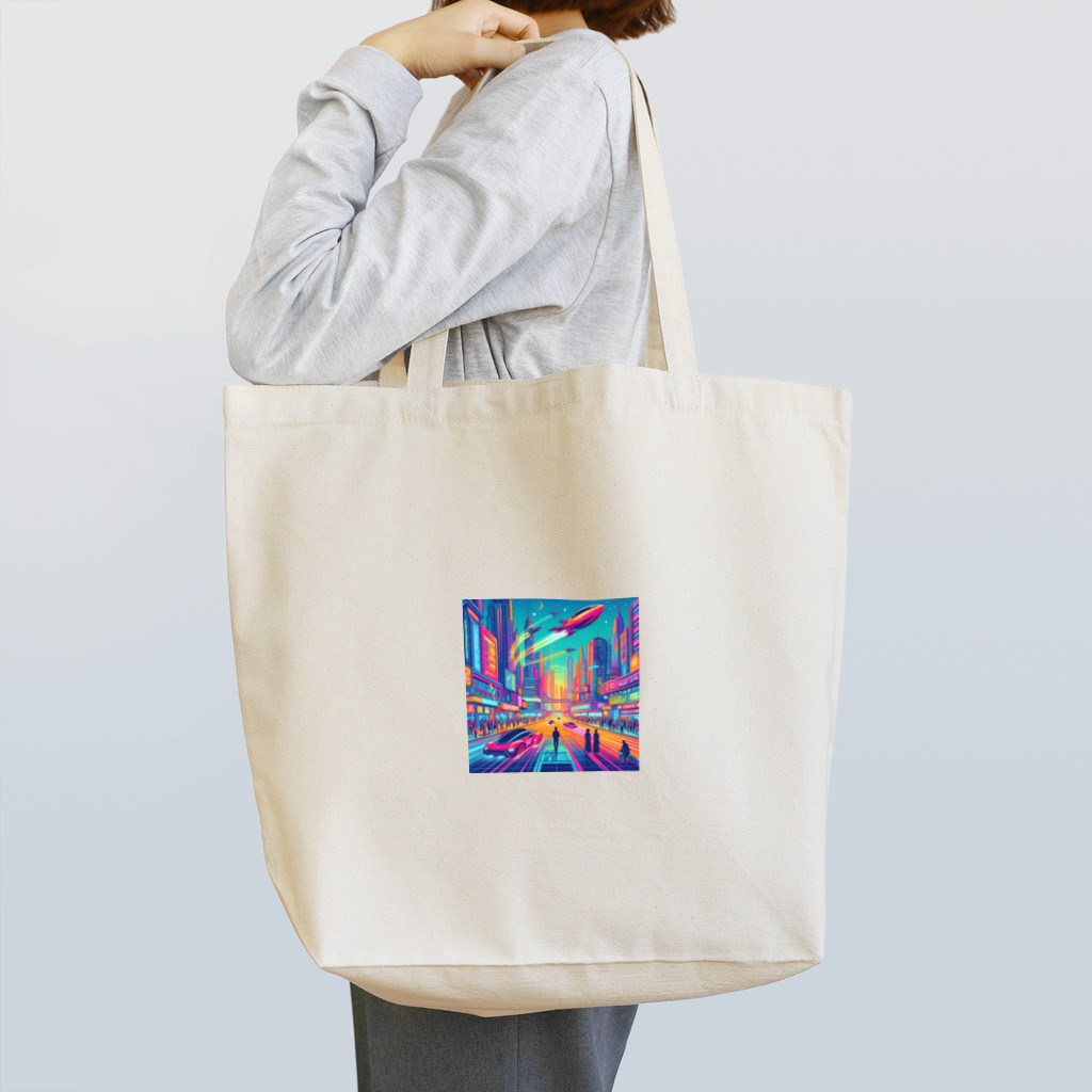 Mi.SanのまるでSF映画 Tote Bag