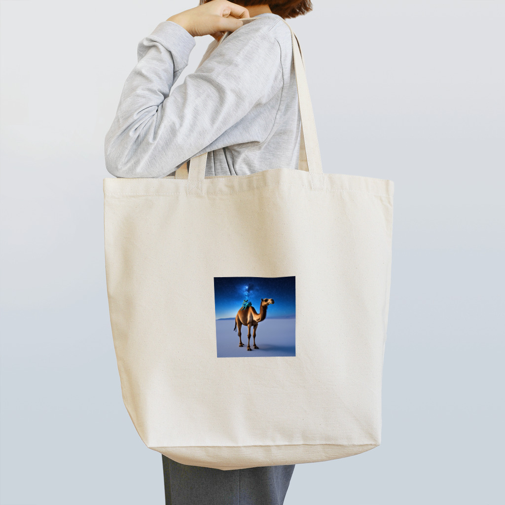 こまつな猫のビョン太郎とキャメルン Tote Bag