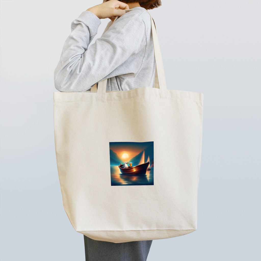 ユニーク・キュートのかもめさん Tote Bag