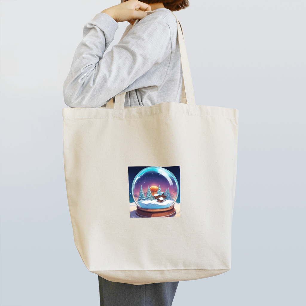 shonaldinyoのスノードーム Tote Bag