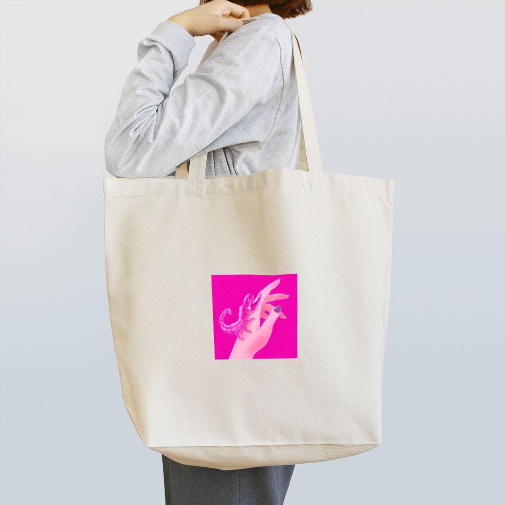 naty's doodlesのpinky scorpion Tote Bag