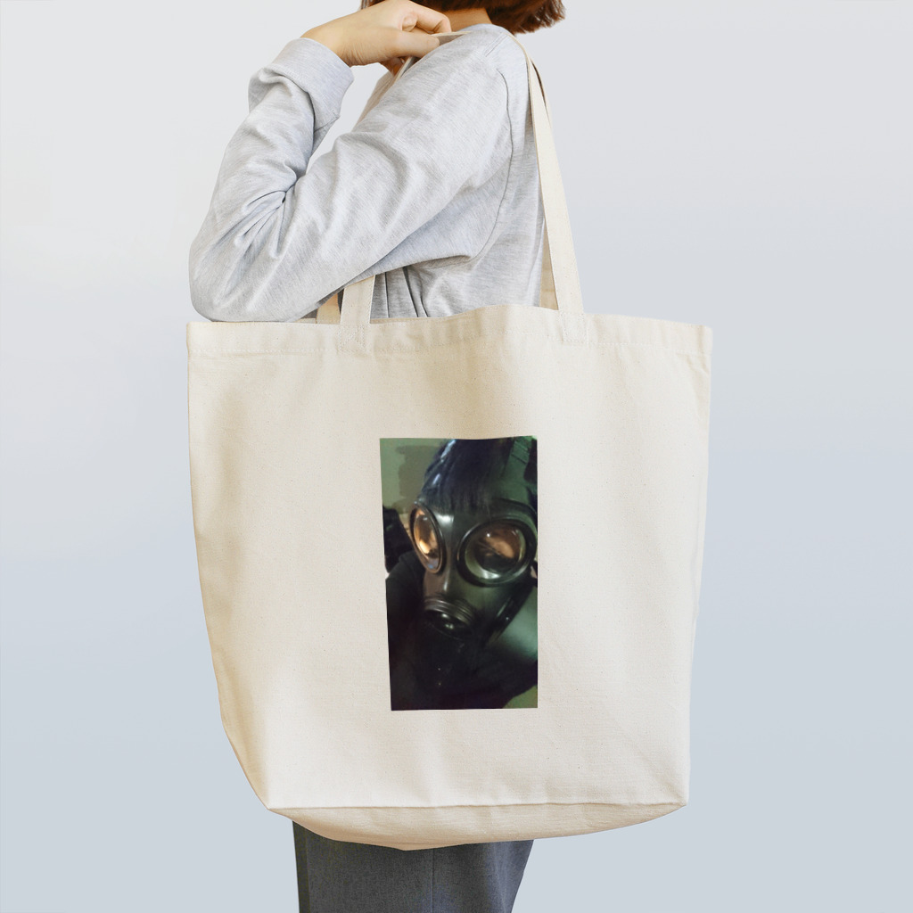 蓮くんはカオスツアー東京ガスマス子のガスマスク Tote Bag