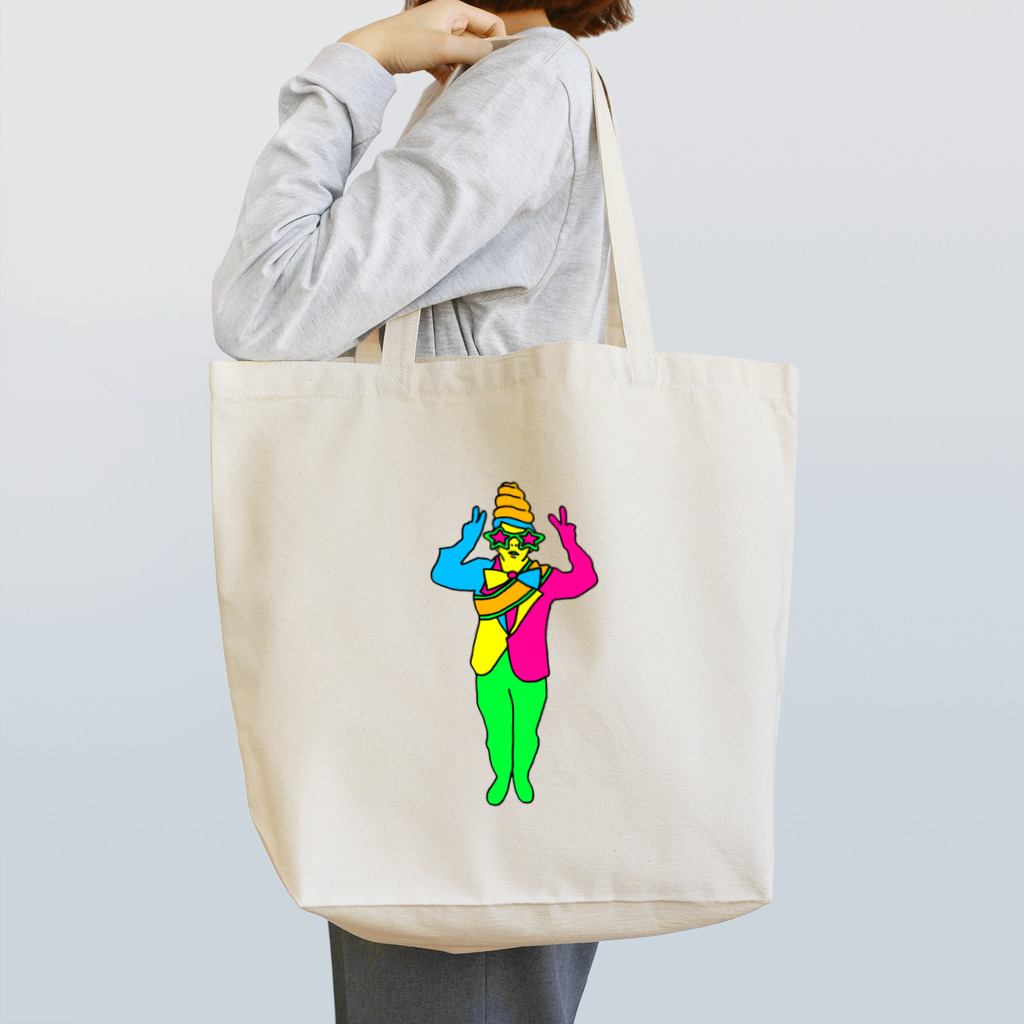 オモロ川だいすけグッズのパリピ川 Tote Bag