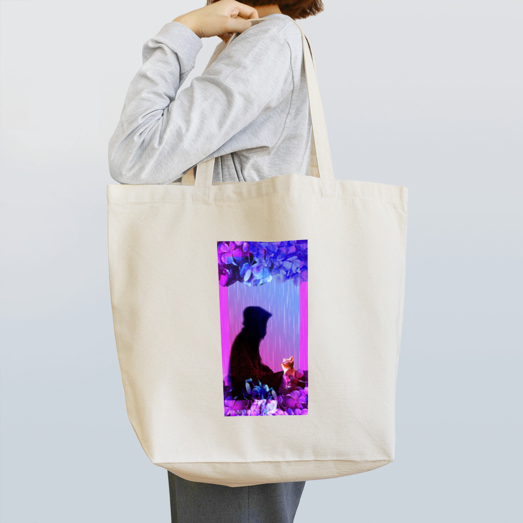 Laugh Rain LaboのLet's go home. Tote Bag