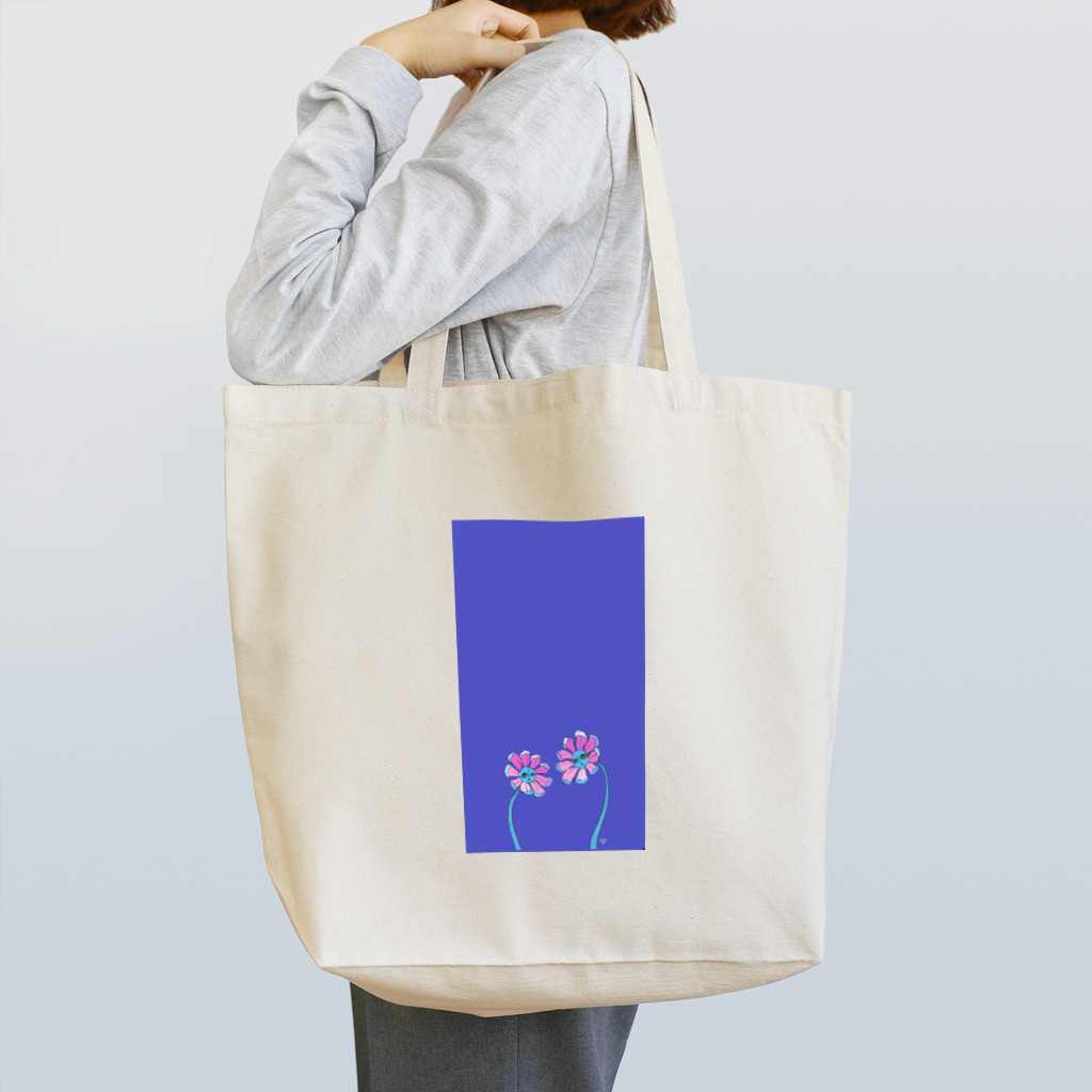 039chanのオンナノコの039chan×顔花　コラボ Tote Bag