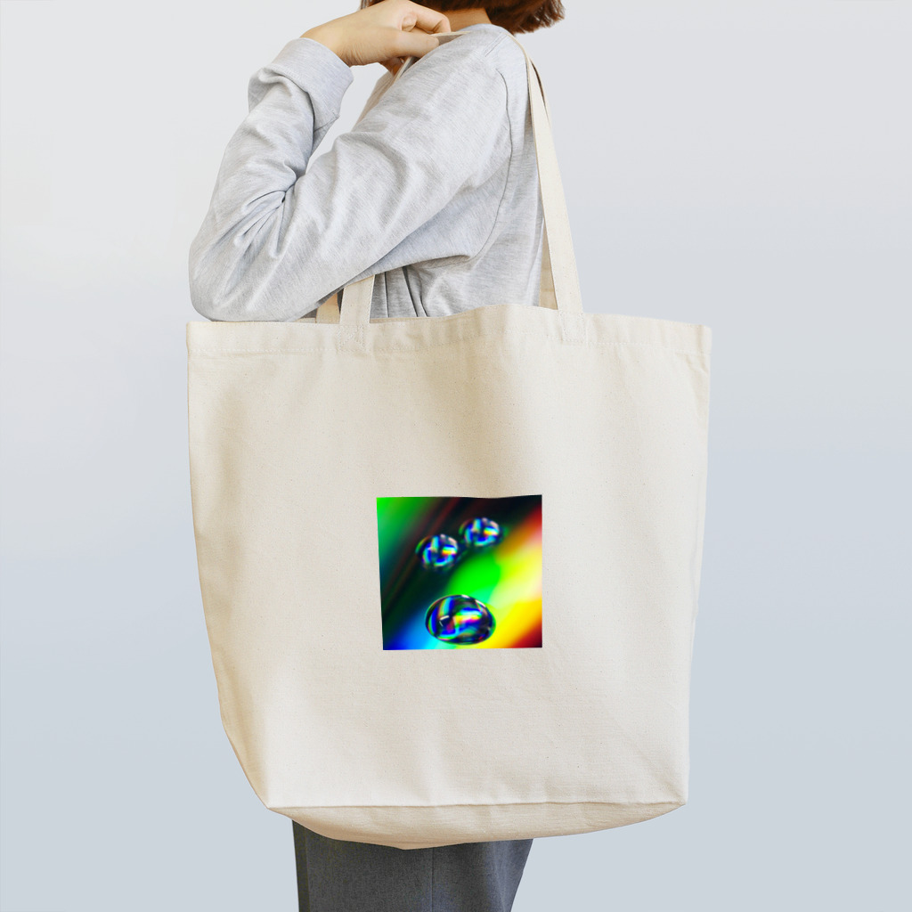 upafishのレインボーCD Tote Bag