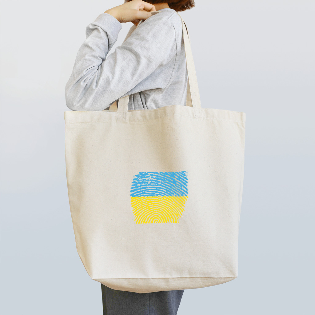 kurireのウクライナ国旗 Tote Bag