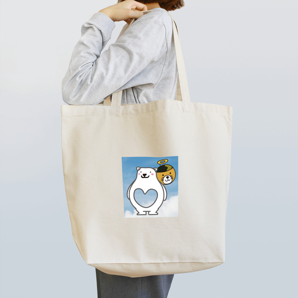 蒸しパンのバンダナしゃん Tote Bag