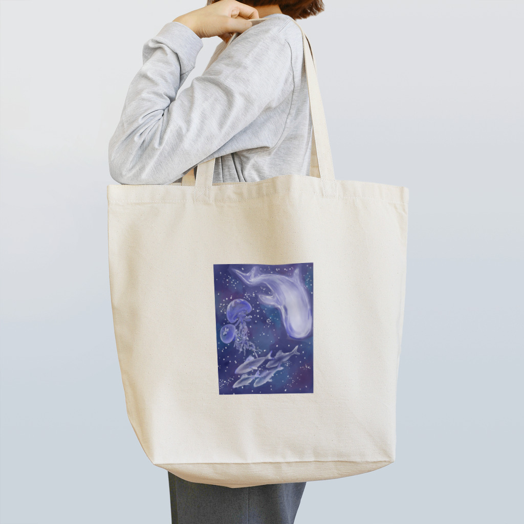 kuriminaの星空の水族館 Tote Bag