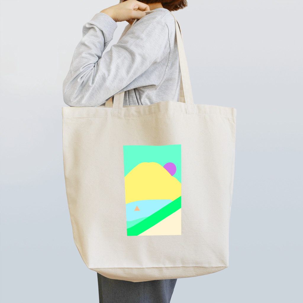 鯖いTシャツ屋さんのMt.FUJI_カラフル Tote Bag