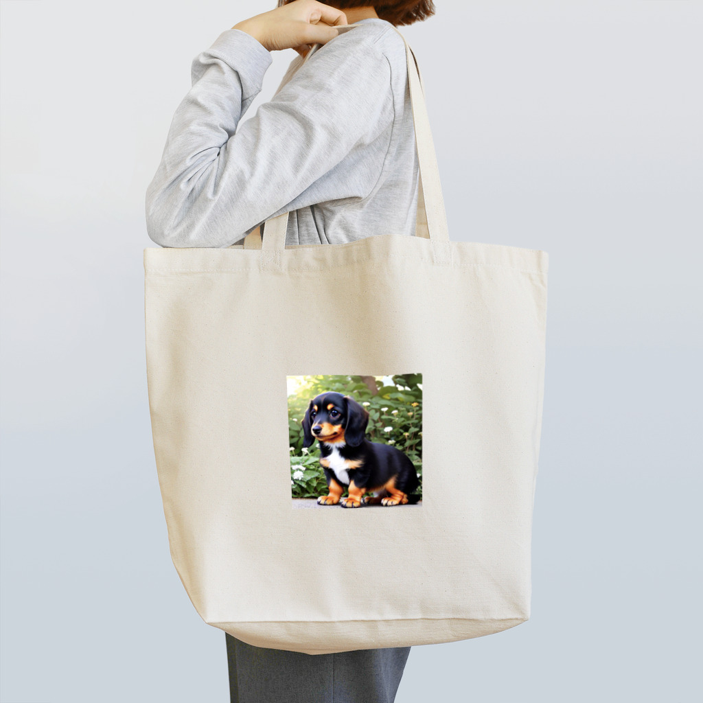 IROTOPIA🐾のダックスフントのリアムくん Tote Bag