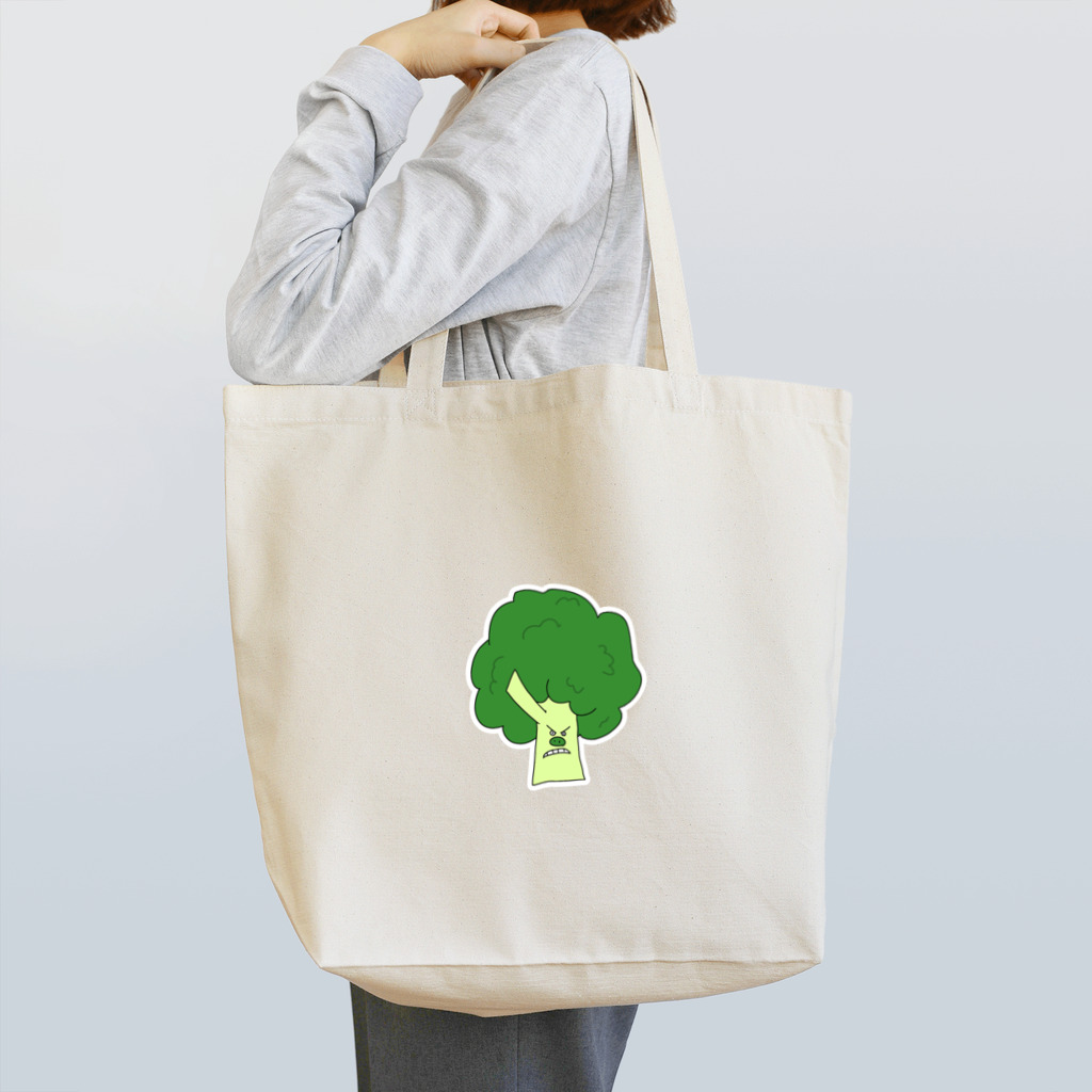 森のなかまたちの極悪ブタッコリー Tote Bag