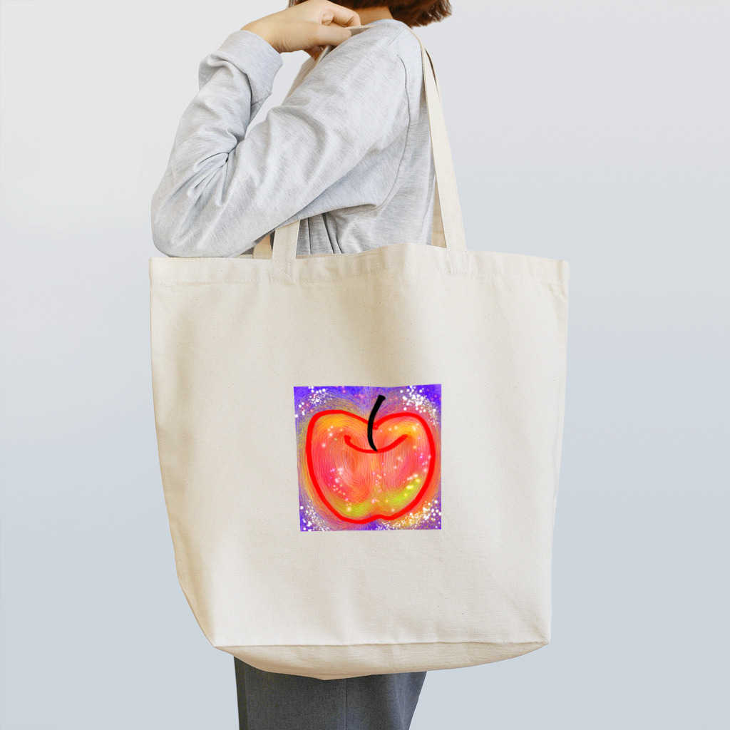 nijiirosorausagiの林檎  お話の世界【虹色空うさぎ】 Tote Bag