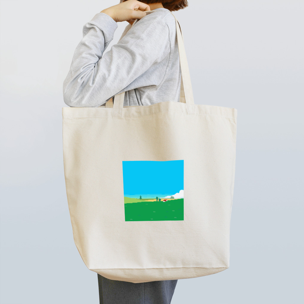 ガラムマサラの北海道ドット絵トートバッグ Tote Bag