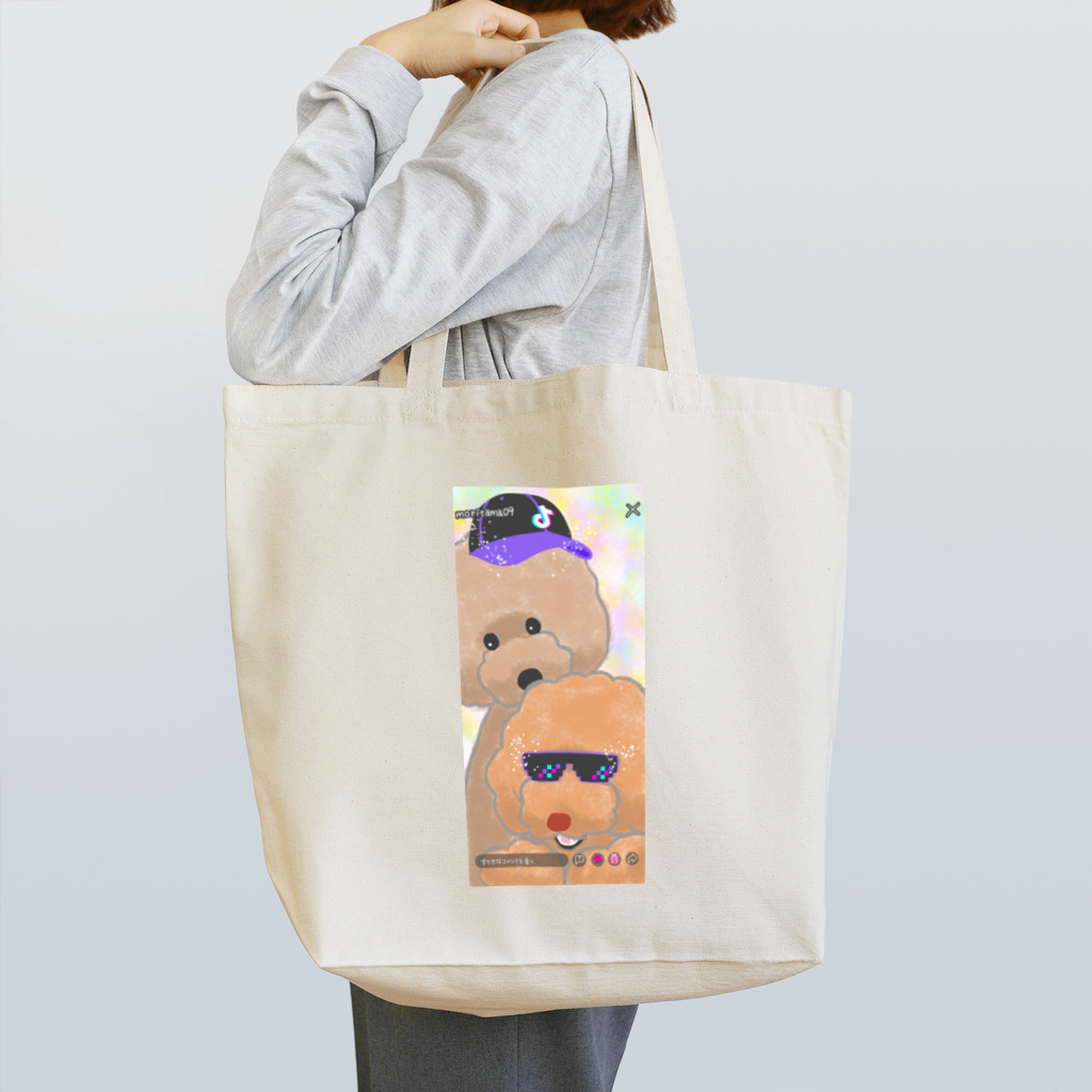 もりたまのTikTok LIVE風リロビン Tote Bag
