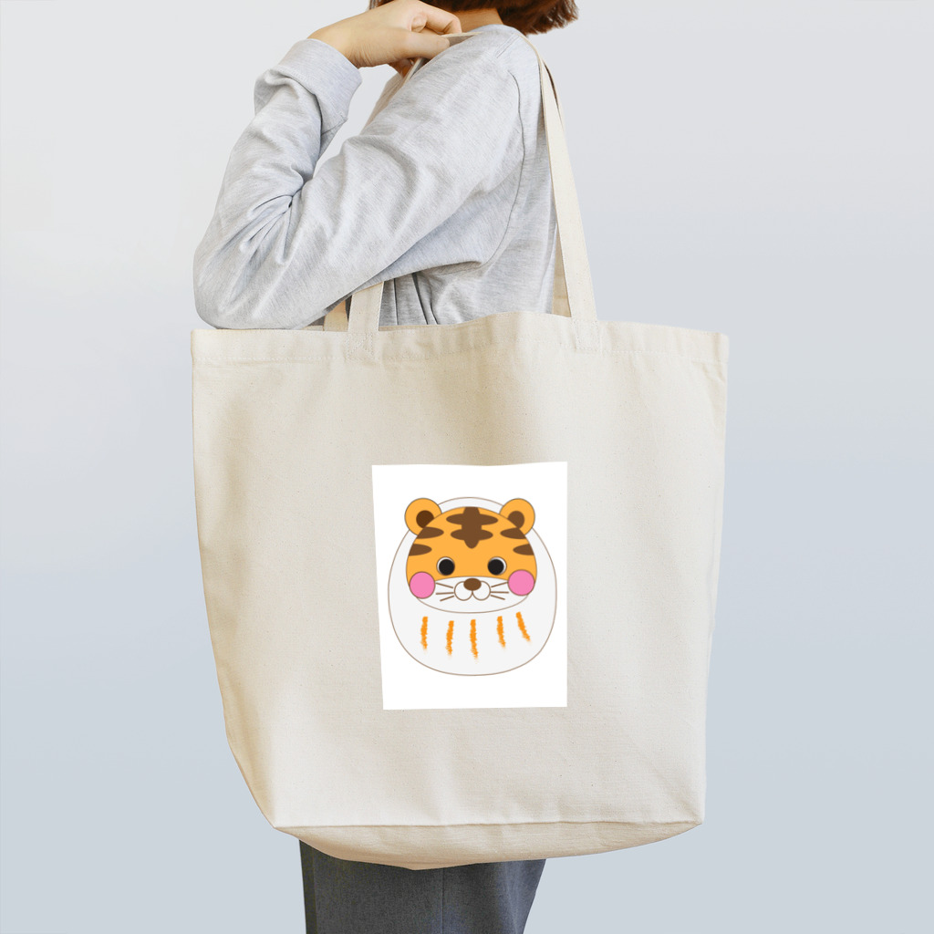 まんまるのとらだるま Tote Bag