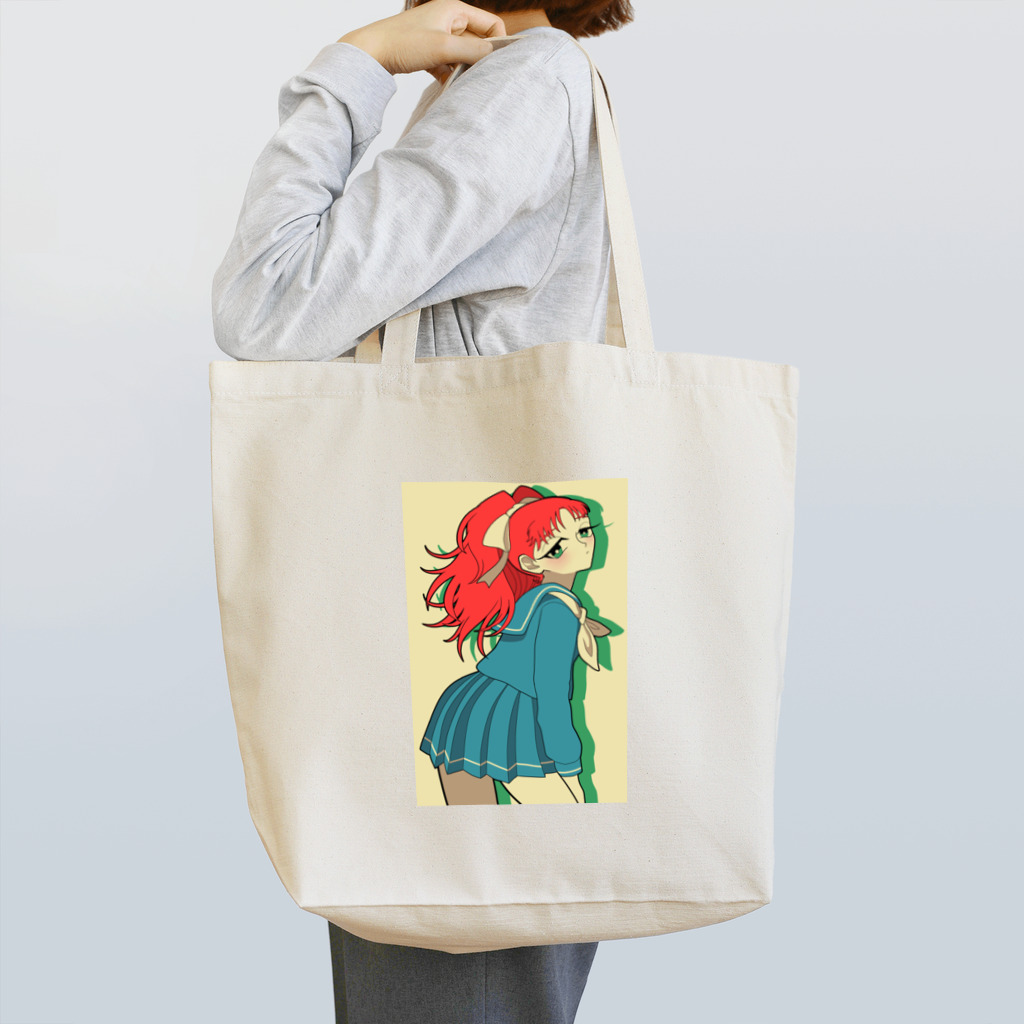 蒼雅屋のセーラーガール Tote Bag