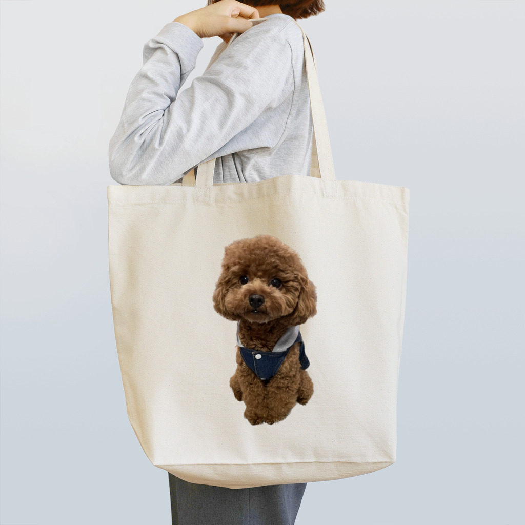 癒しわんこ🐶のおしゃれトイプードル Tote Bag