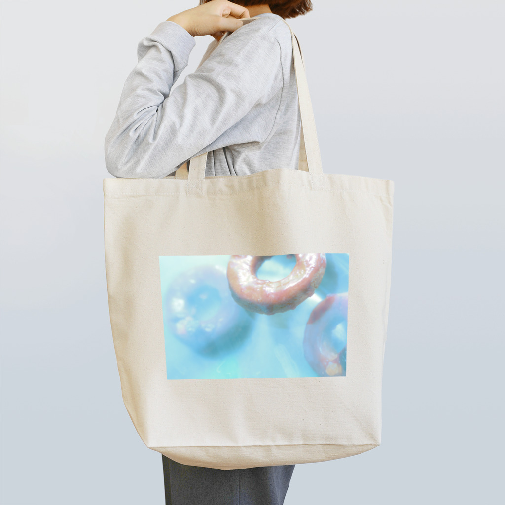 ドーナツAGETAROKAの泳ぐドーナツ Tote Bag