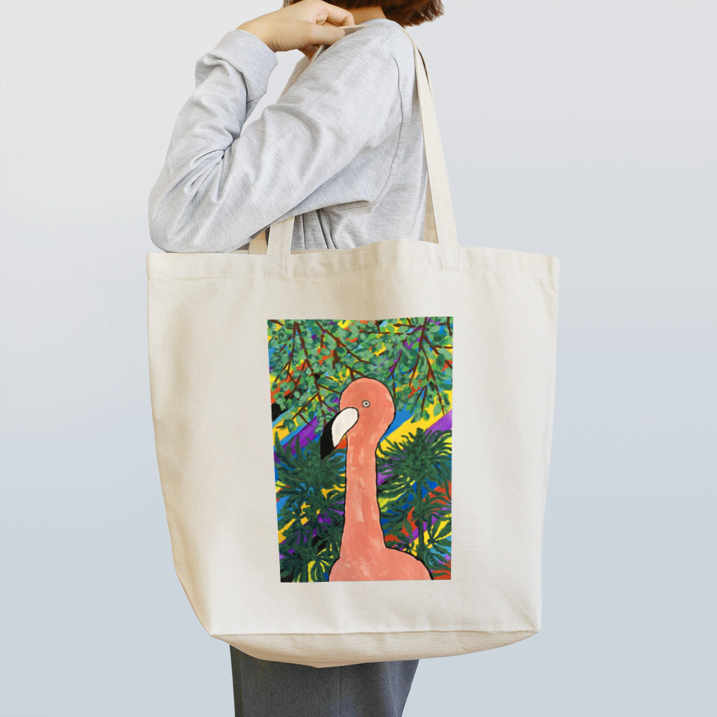 片倉のフラミンゴ Tote Bag