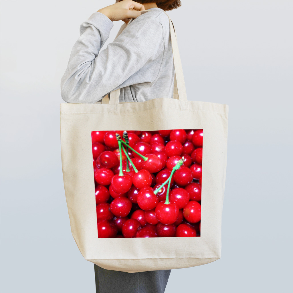 kusukusu3のさくらんぼ Tote Bag