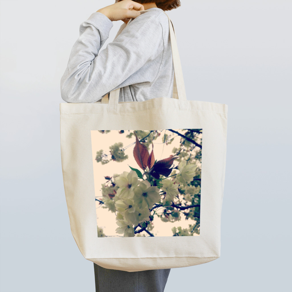 あっしゅの緑の桜 Tote Bag