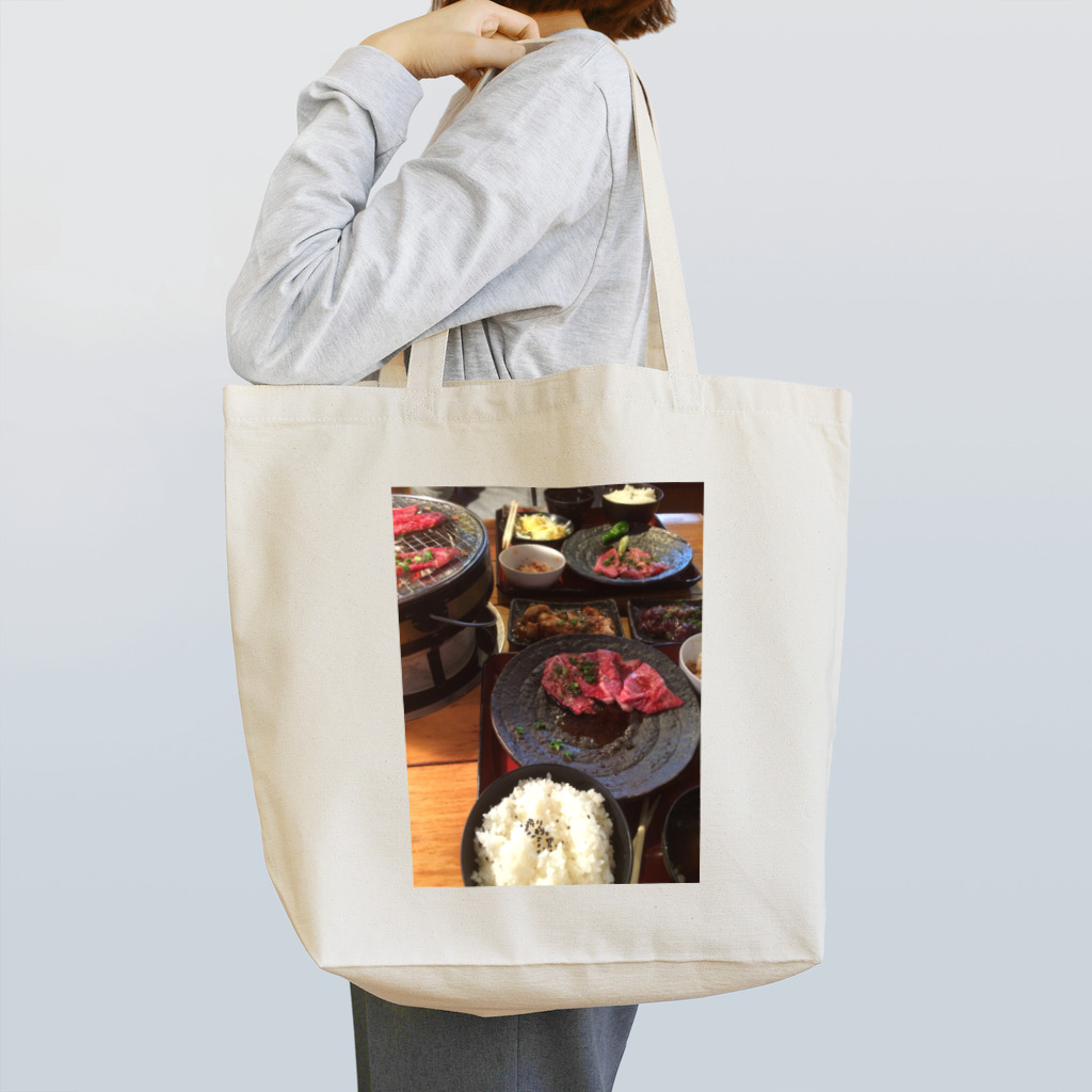 ＴＨＥ ＳＴＡＲ ｏｆ ＢＢＡの焼肉ランチ Tote Bag