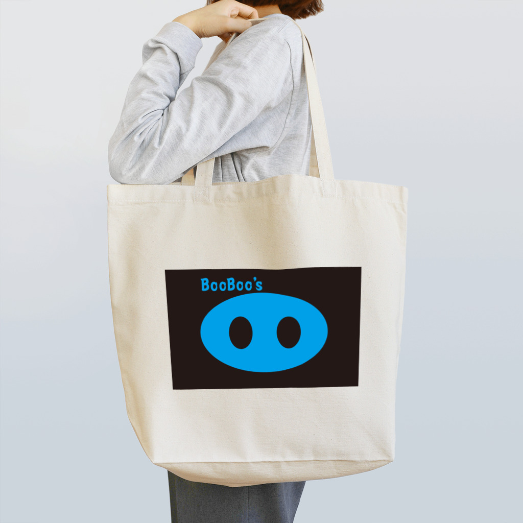 BooBoo’s OO のBooBoo's OO Blue Tote Bag