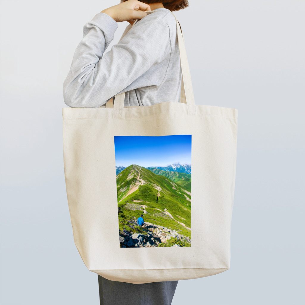 seaの爺ヶ岳　稜線 Tote Bag