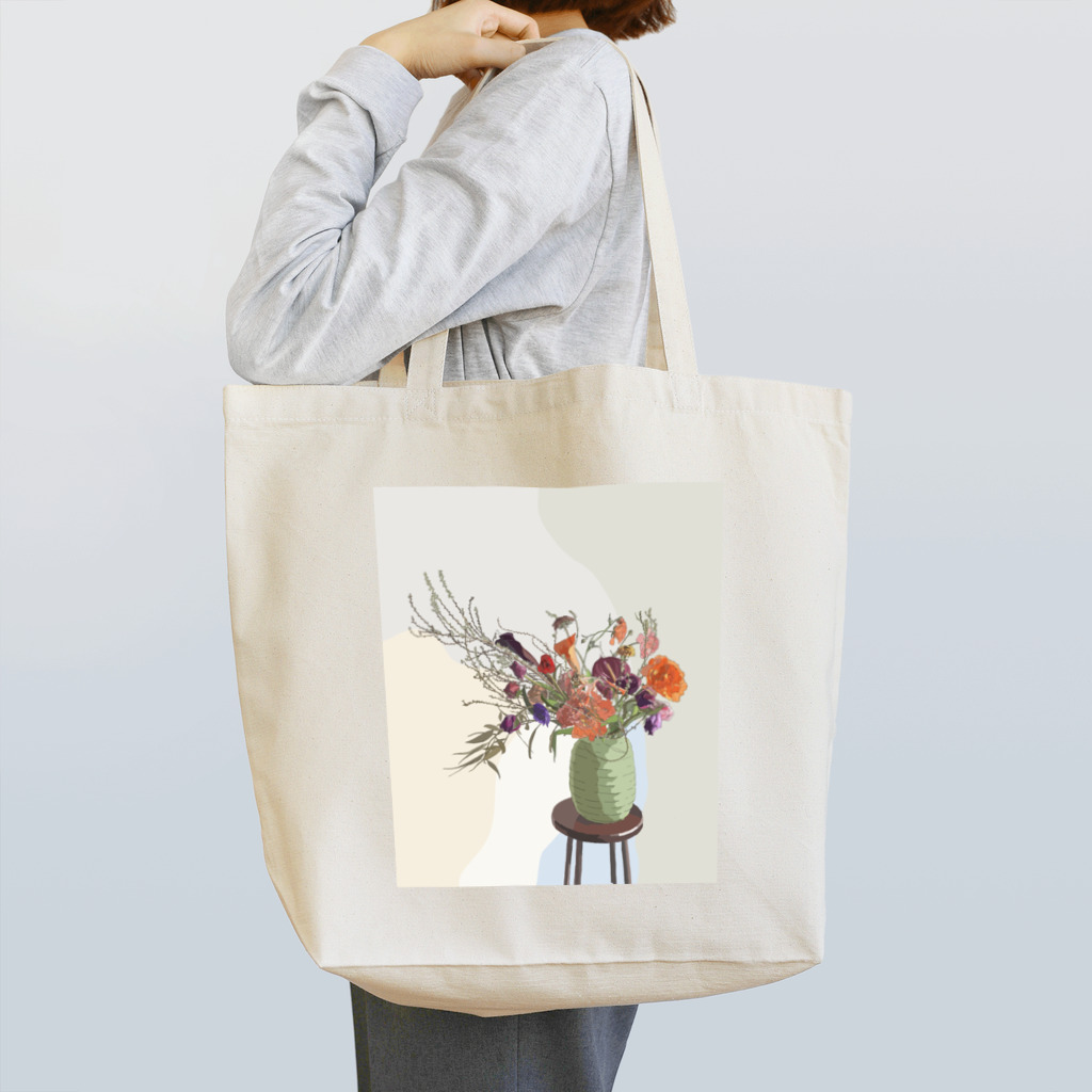 yukikopterのSpring flowers Tote Bag