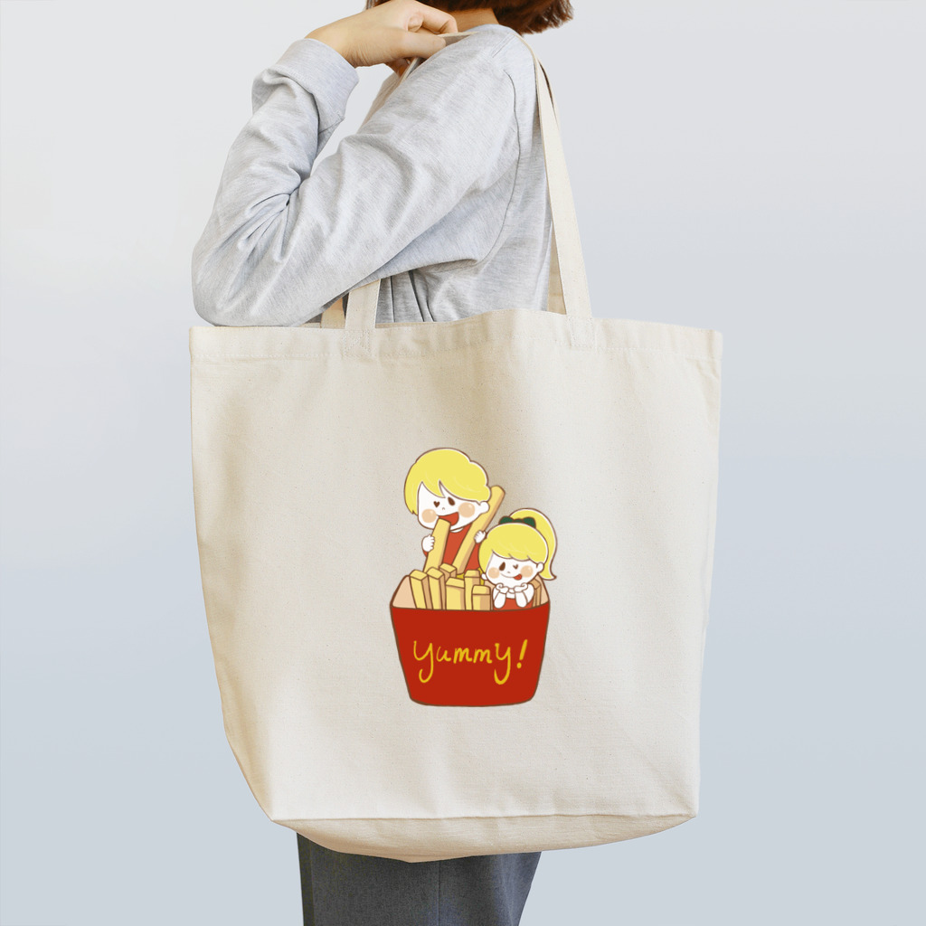 Toby&Connieのポテトグッズ Tote Bag