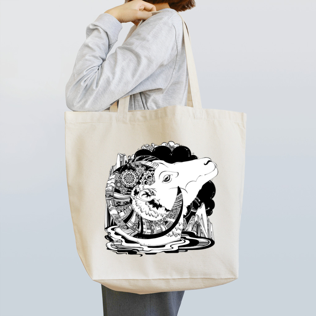 Happy HappyのMUFLON Tote Bag