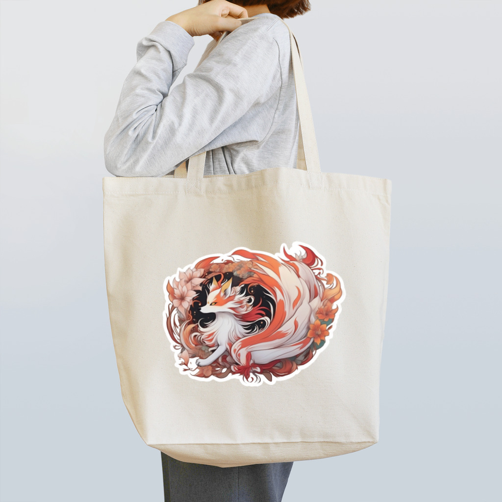 BENNY’S SHOPの花狐 2 Tote Bag