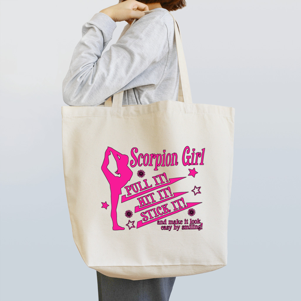 JuggernautCheerのScorpion Girl Tote Bag