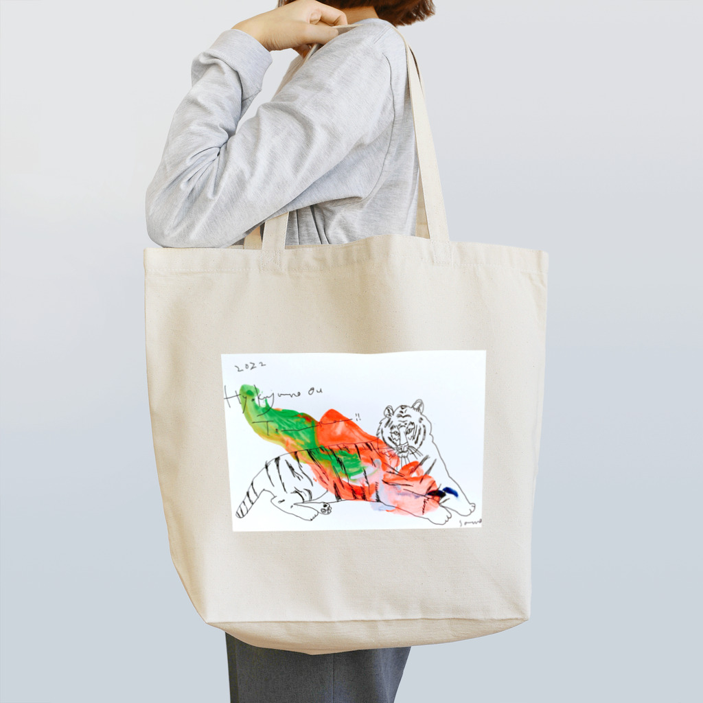 Sawa.の通販の虎っぽい何かの何か Tote Bag