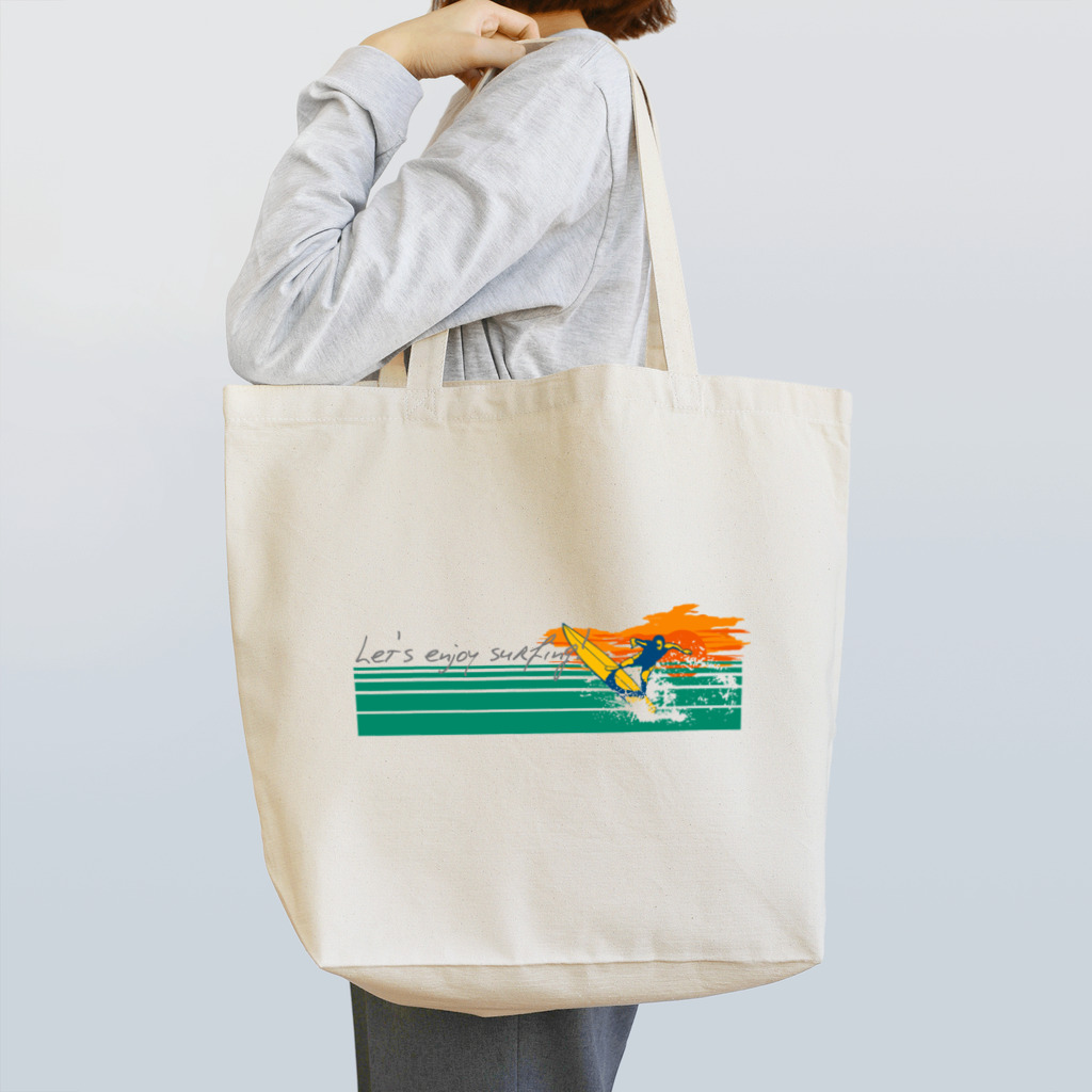 JOKERS FACTORYのENJOY SURFING Tote Bag