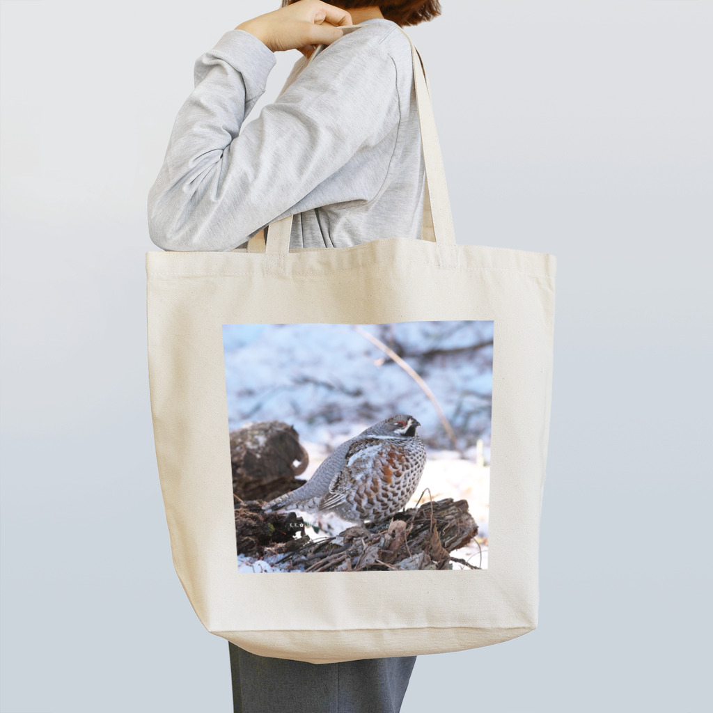 Kumimaro Shopのエゾライチョウの小物 Tote Bag