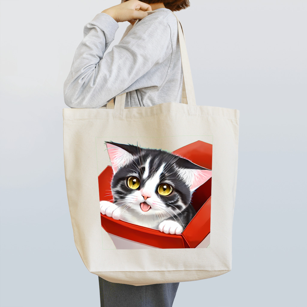 こひさま ショップ - 陽だまりの笑顔のねこのちぇっかー Tote Bag