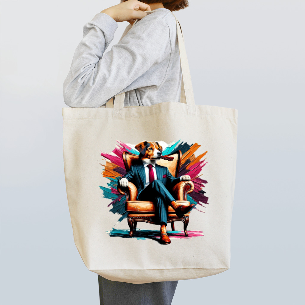 niko&PANDA shopのビジネス犬 Tote Bag