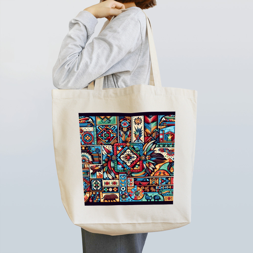 MKTU51のネイティブ・アメリカン7 Tote Bag