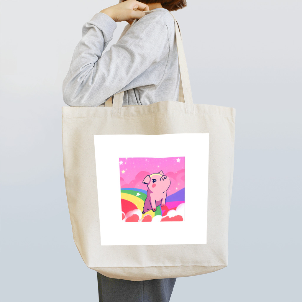 potentialの空飛ぶ豚 Tote Bag