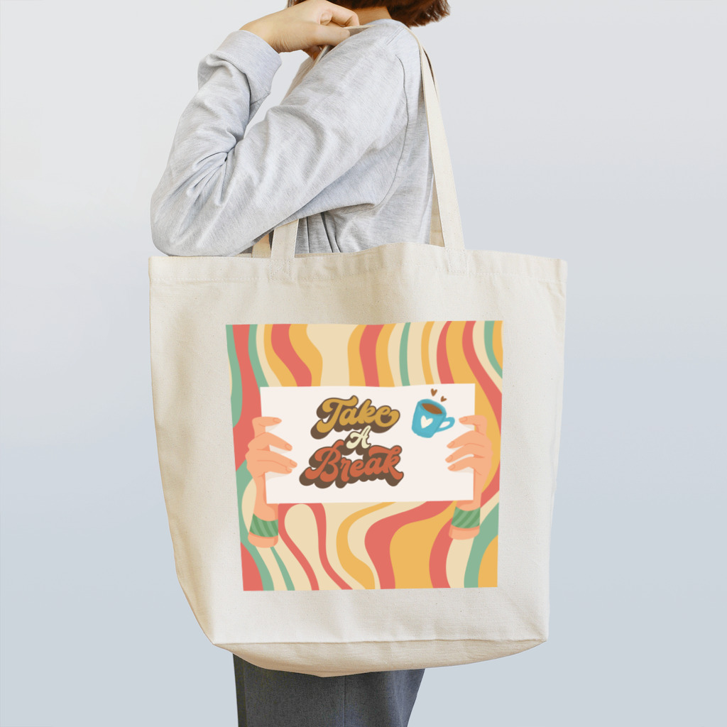 Cafe Mokaのティータイム Tote Bag