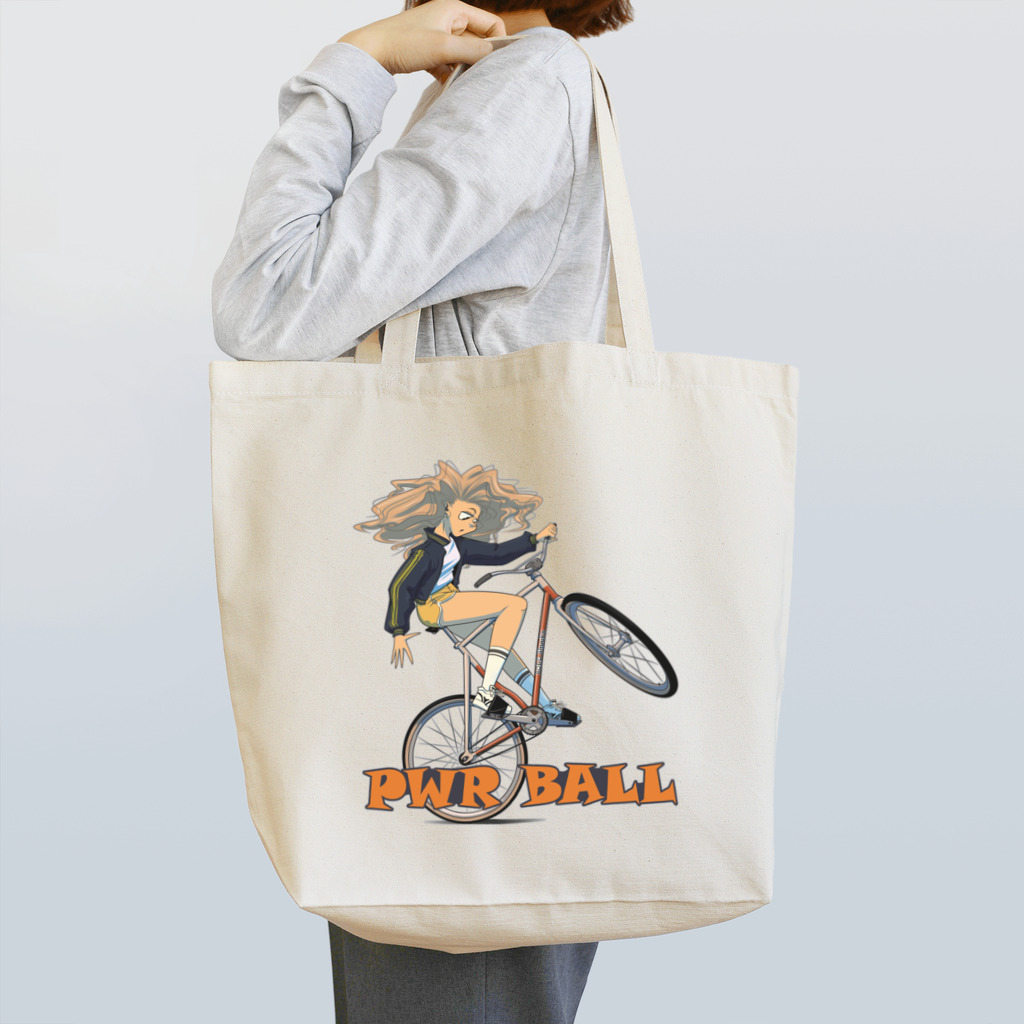 nidan-illustrationの"PWR BALL" Tote Bag