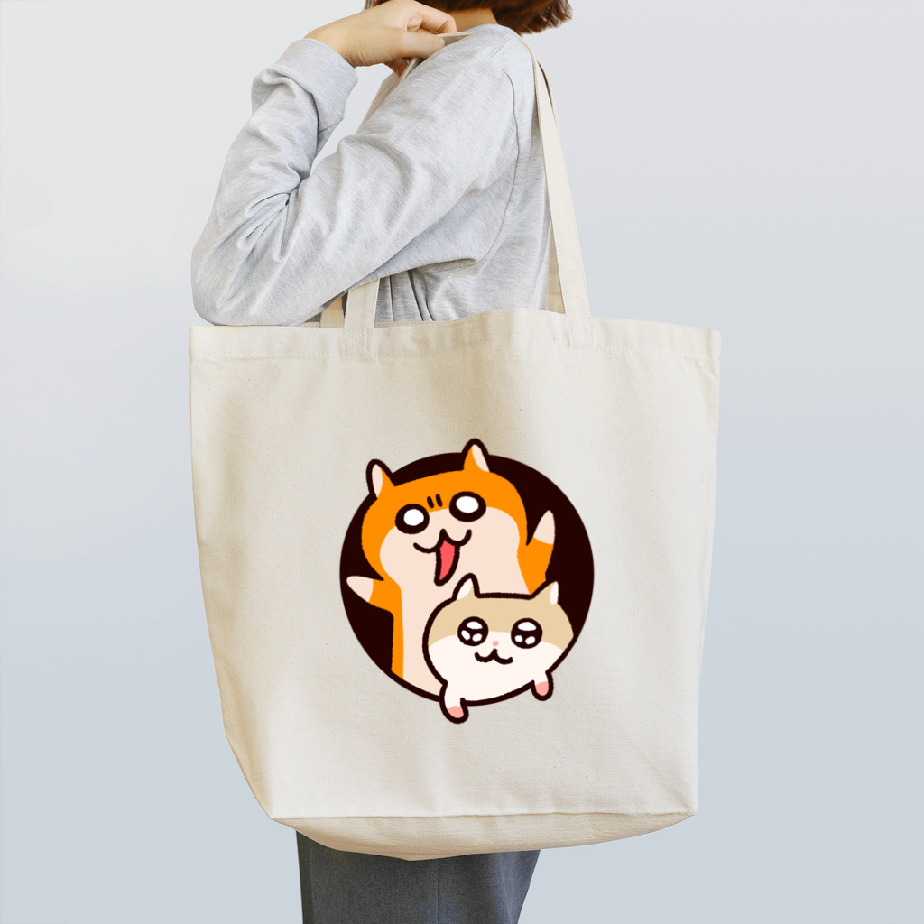 NORICOPOの異空間から飛び出るハムたち Tote Bag