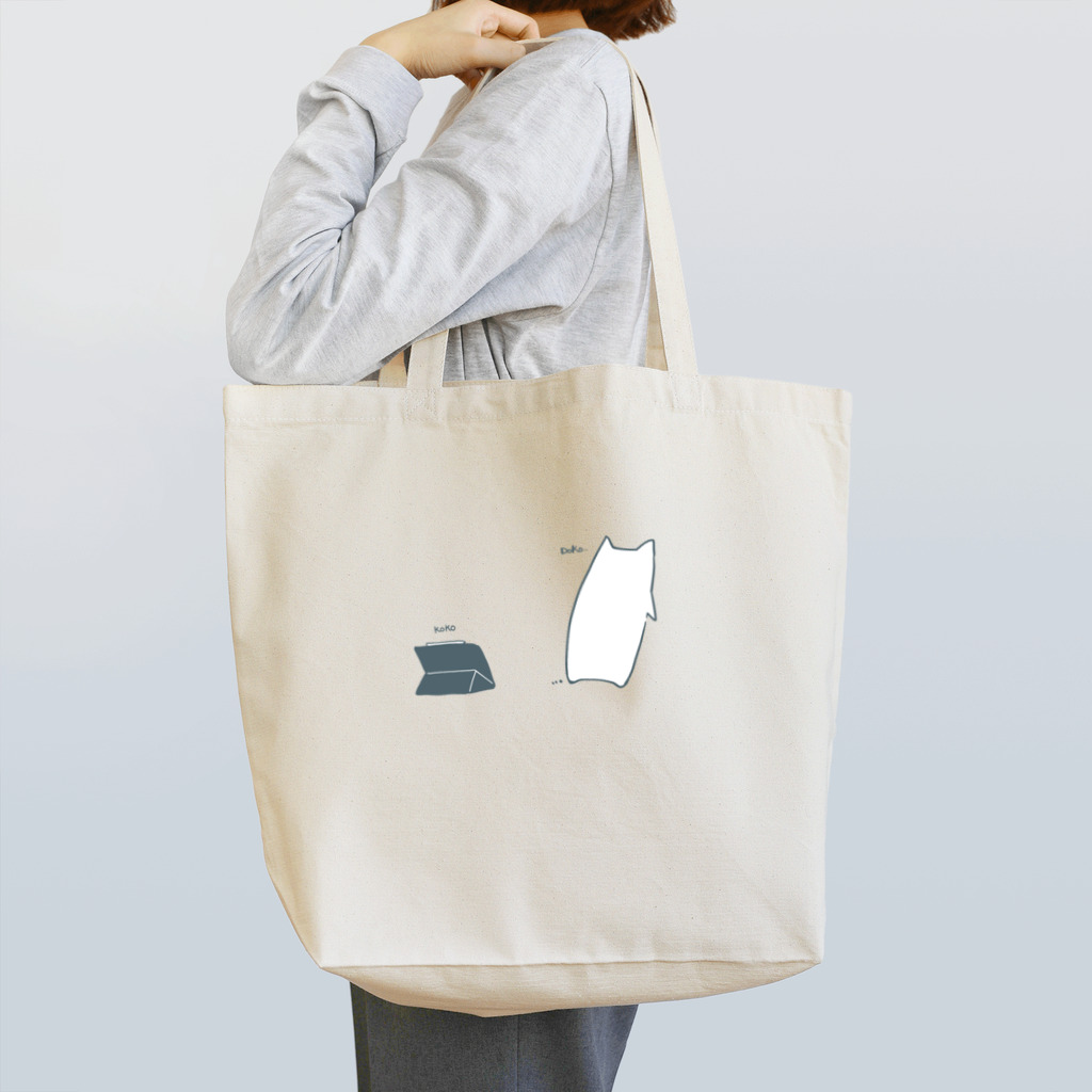 mkiryokuのペンシルなくしねこ Tote Bag